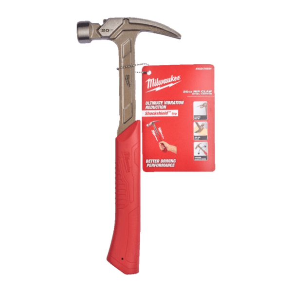 Ciocan dulgher cu gheara dreapta 570gr Milwaukee