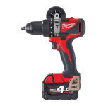 Masina de gaurit cu percutie cu 2 acumulatori Milwaukee M18 BLPD2-402X autofiletanta bormasina surubelnita cu acumulator