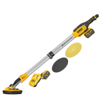 Slefuitor de pereti cu 2 acumulatori DeWalt DCE800T2