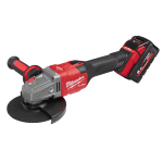 Polizor unghiular cu 2 acumulatori Milwaukee M18 FHSAG125XPDB-522X