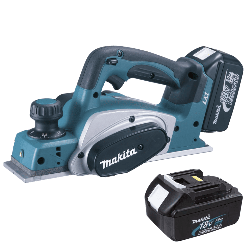 Rindea electrica cu 2 acumulatori Makita DKP180RFE
