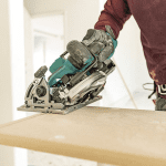 Fierastrau circular de mana cu 2 acumulatori 165 mm Makita HS012GD201