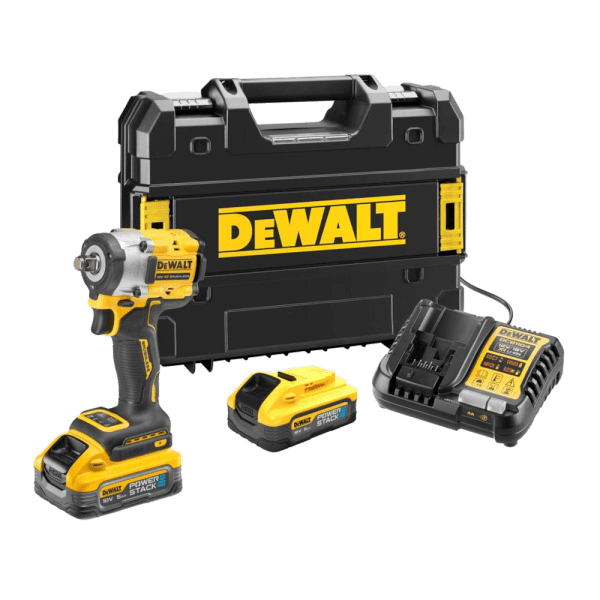 Masina de insurubat cu impact cu 2 acumulatori DeWalt DCF921H2T