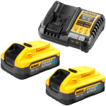 Fierastrau circular cu 2 acumulatori DeWalt DCS570H2T