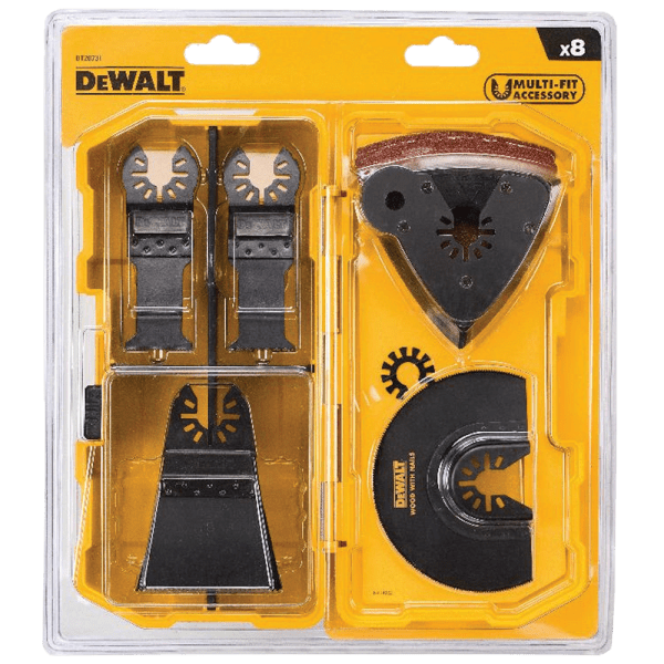 Set 8 lame pentru scule multifunctionale oscilante DeWalt DT20731