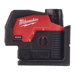Nivela laser cu 2 linii in cruce fara acumulatori Milwaukee M12 CLLP-0C