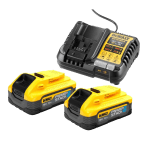 Set incarcator si 2 acumulatori 18V 5.0Ah DeWalt DCB1104H2