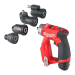 Masina de gaurit multifunctionala cu 2 acumulatori Milwaukee M12 FDDXKIT-202X