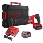 Fierastrau sabie cu 2 acumulatori Milwaukee M18 ONEFSZ-502X