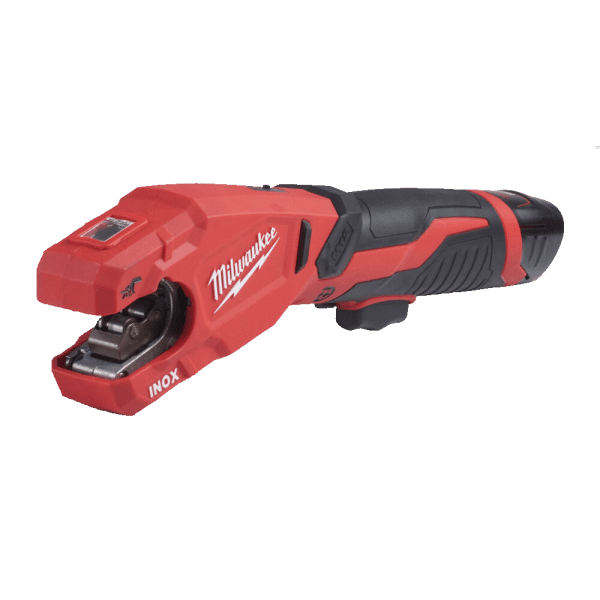 Masina de taiat tevi din inox cu 2 acumulatori Milwaukee M12 PCSS-202C RAPTOR