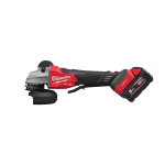 Polizor unghiular cu 2 acumulatori 5Ah Milwaukee M18 FSAGSVO125X-502X