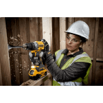 Masina de gaurit/infiletat fara percutie cu 2 acumulatori 5Ah fixare curea DeWalt DCD805P2LRT