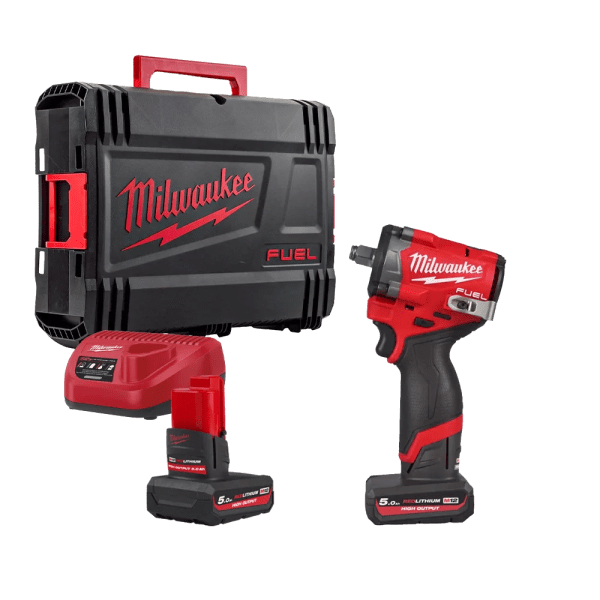 Masina de insurubat cu impact cu 2 acumulatori Milwaukee M12 FCIWF12G3-502X