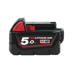 Set 6 scule cu 5 acumulatori Milwaukee M18 FPP7B-505B