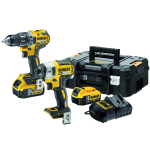 Set 2 masini de gaurit cu acumulatori DeWalt DCK268P2T