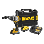 Masina de gaurit si insurubat cu 2 acumulatori DeWalt DCD1007H2T
