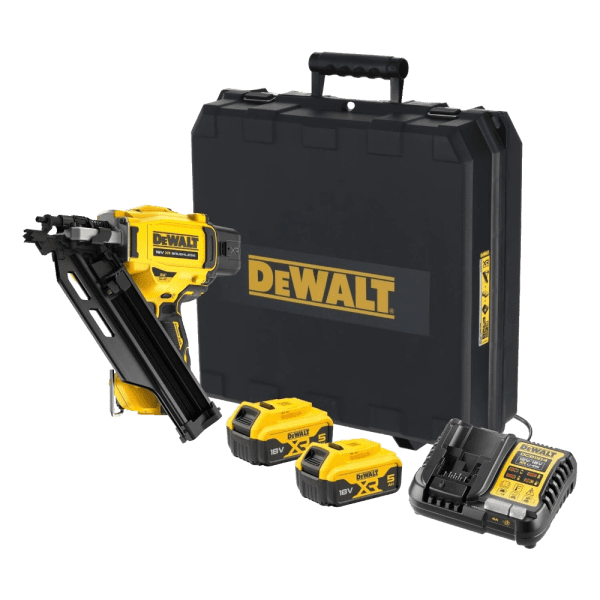 Pistol de batut cuie cu 2 acumulatori DeWalt DCN930P2