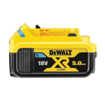 Acumulator XR Li-Ion 18V 5 Ah cu Bluetooth DeWalt DCB184B