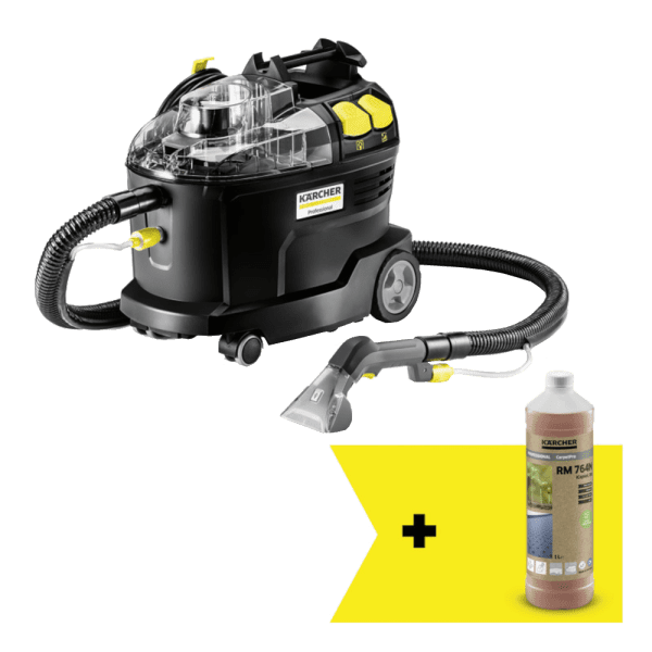 Aspirator cu spalare spray extractie Karcher Puzzi 8/1 Go!Further