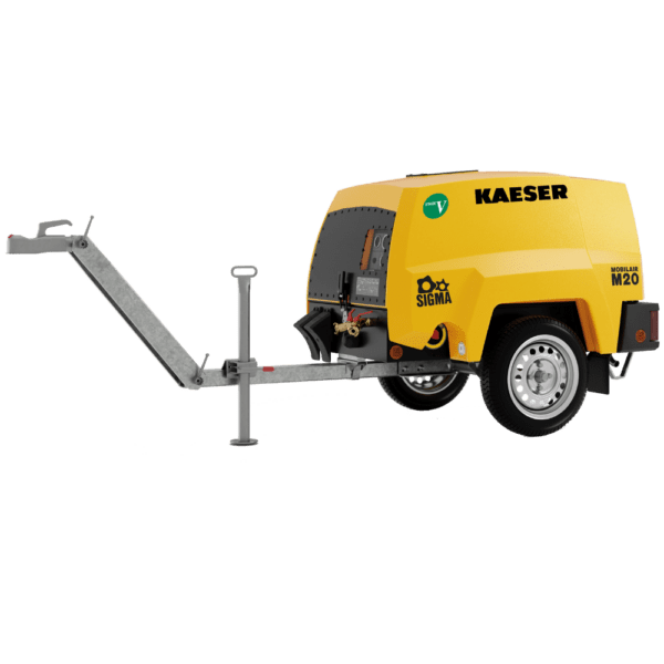 Compresor mobil Kaeser Mobilair M20 Braked