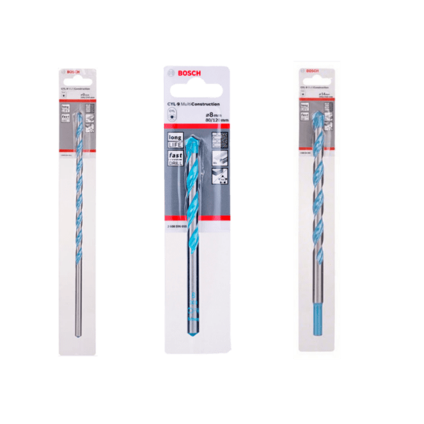 Set 3 burghie universale Bosch MultiConstruction