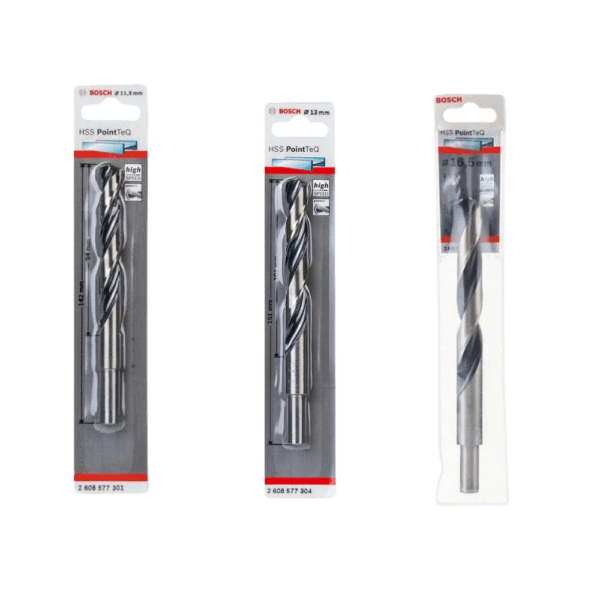 Set 3 burghie metal Bosch