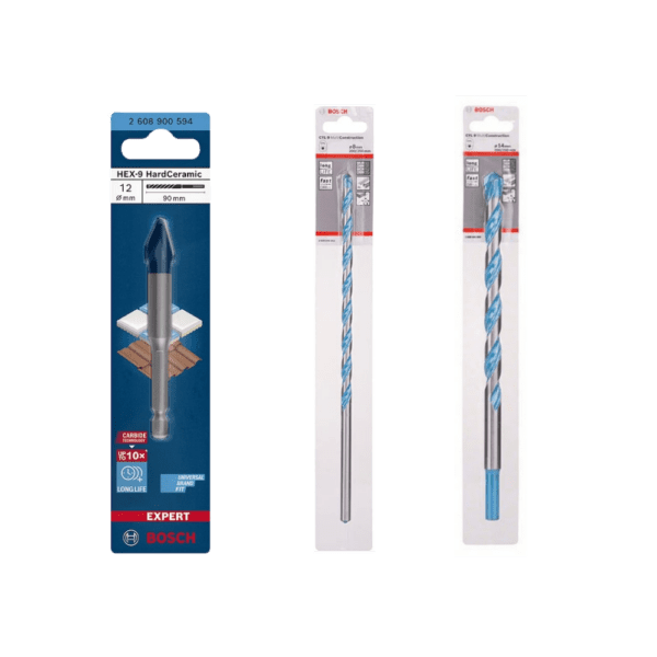 Set 3 burghie universale Bosch