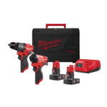 Set 2 scule cu 2 acumulatori Milwaukee M12 FPP2A2-602X